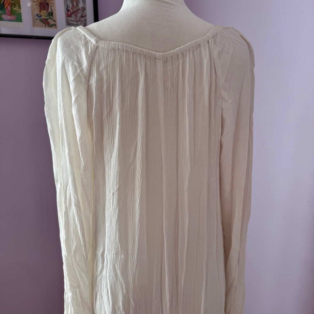 Free People Elegant White Maxi Dress - Picture 6 of 16